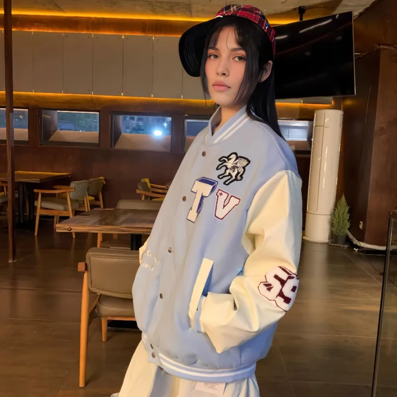 Paddy Julia Baseball Jacket Unisex-3