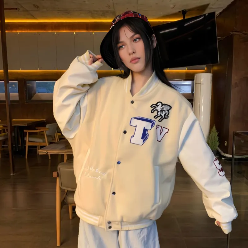 Paddy Julia Baseball Jacket Unisex-7