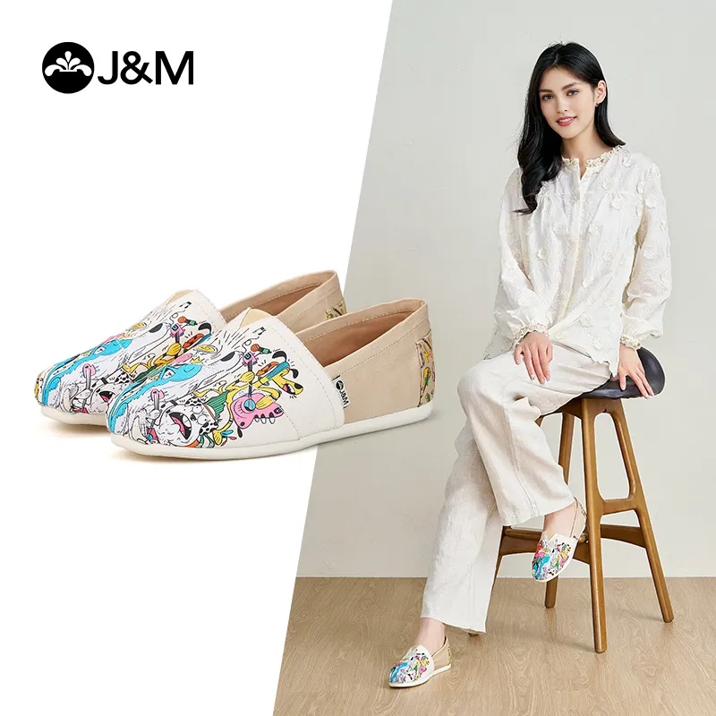 Joy&Mario Casual Single Shoes 1cm Women's-1