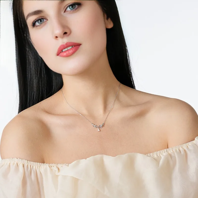 KADER 925 Sterling Silver Necklaces Women's-6