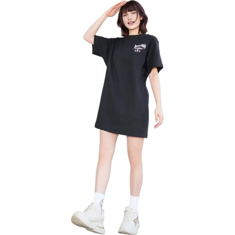 Boy London Short Sleeved Dress Women's Black-2
