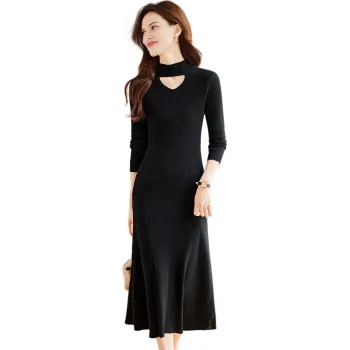 Love Elaine Long Sleeved Dress Women's Black