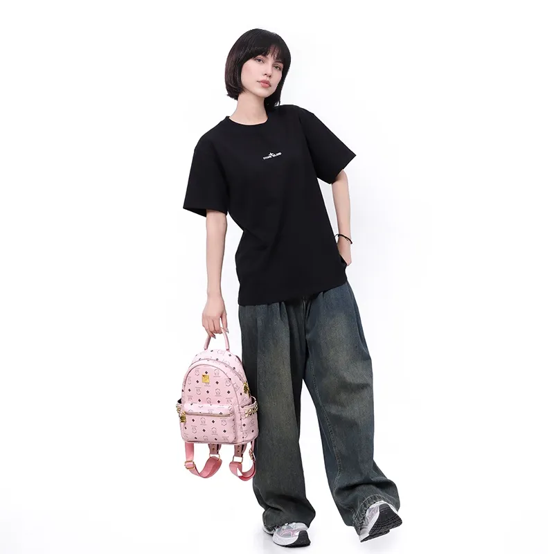 MINLUBAOLUO PU Backpack Medium Size Unisex Multicolor-4