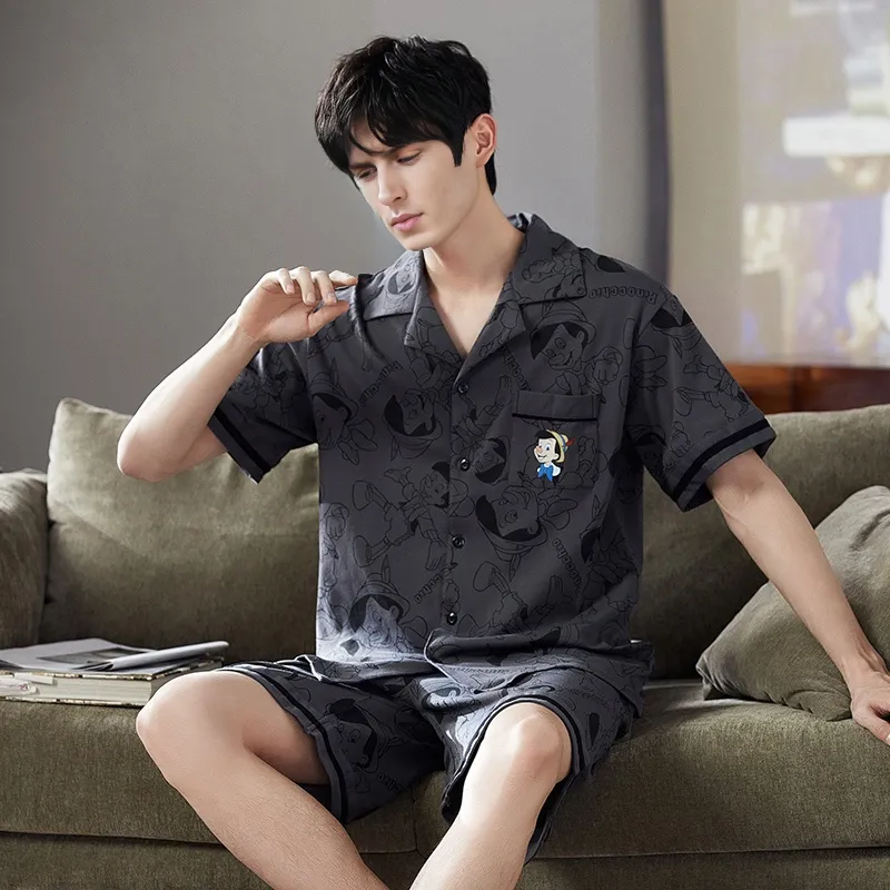 Gongdie Men Pajama Sets-7