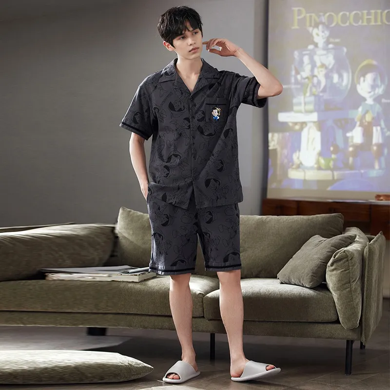 Gongdie Men Pajama Sets-9