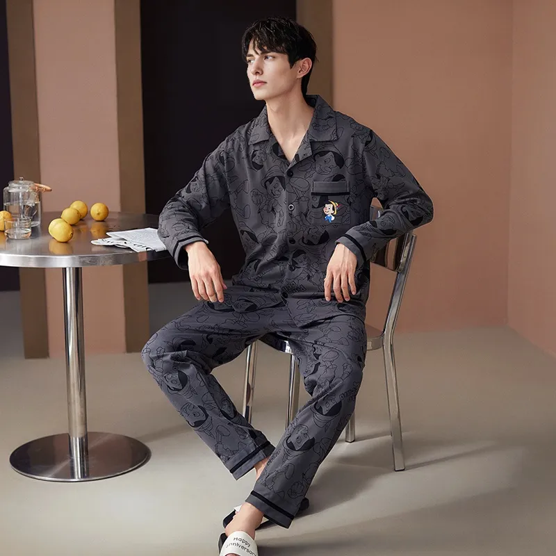 Gongdie Men Pajama Sets-1