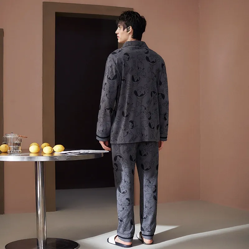 Gongdie Men Pajama Sets-4