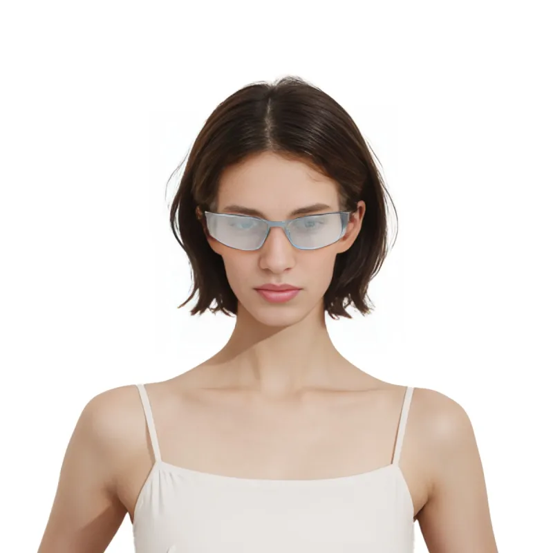 Balenciaga Eyewear Shield Frame Sunglasses-6