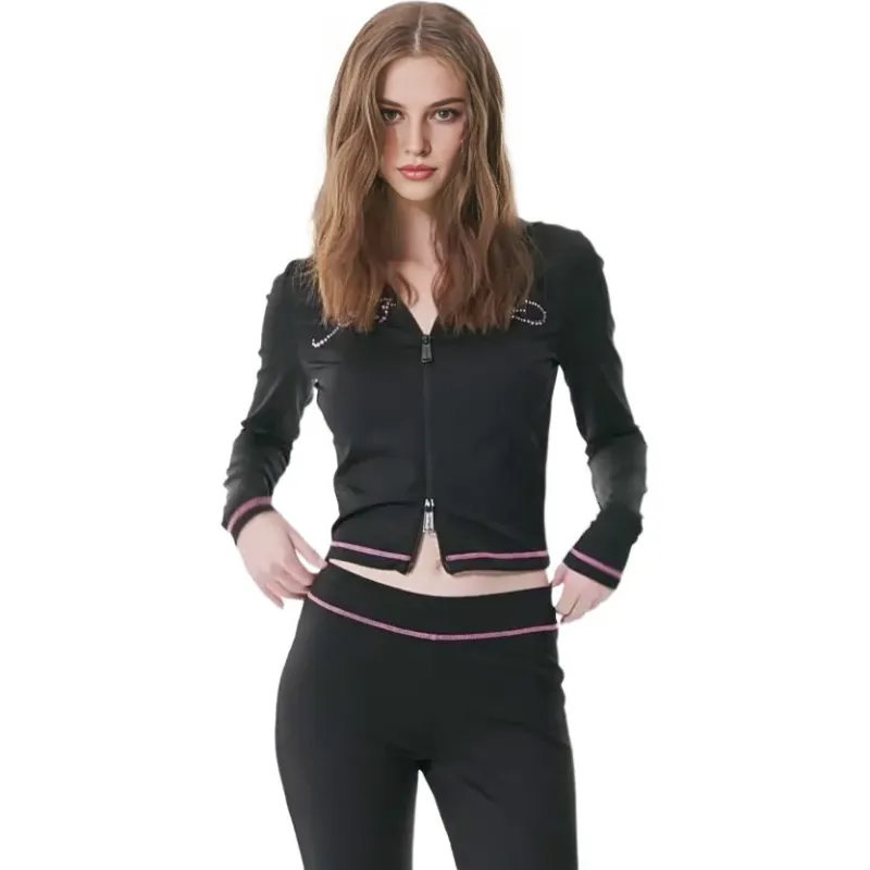 Ed Hardy SS25 Jackets & Coats Women's Black-3