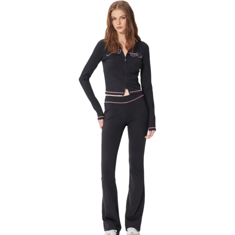 Ed Hardy SS25 Jackets & Coats Women's Black-4