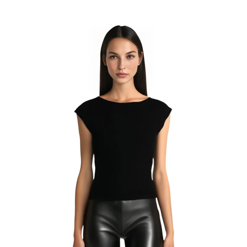 Abercrombie＆Fitch Tank Top Women's Black-1