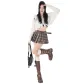 Coffee Plaid (Lining+Belt)