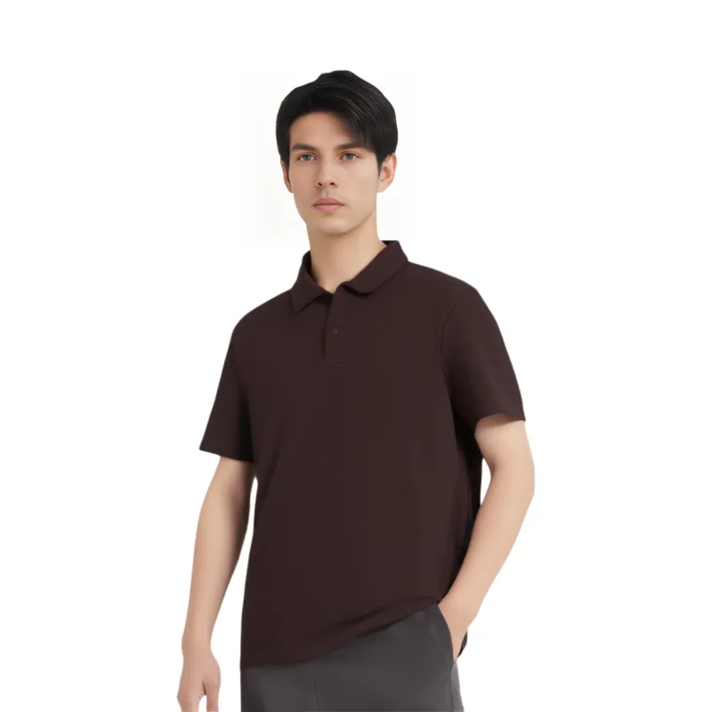 Massimo Dutti Polo Shirt Men's Brown-2