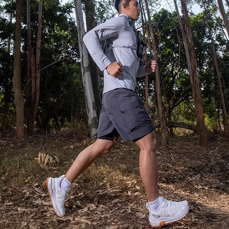 SK.TRIP x FireMonkey Running Shoes Unisex Oxford White-3