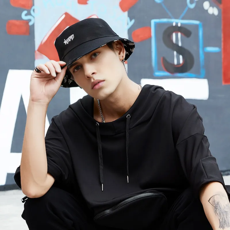 KENMO Cotton Bucket Hats Unisex-6