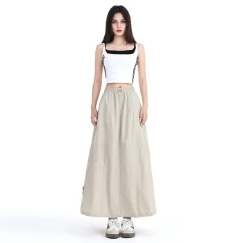 Ordifen Casual Long Skirt Women's