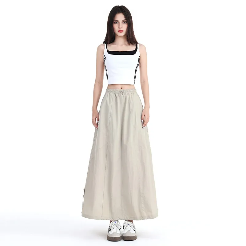 Ordifen Casual Long Skirt Women's-0