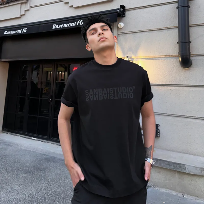 SANBAI STUDIO T Shirt Unisex Black-2