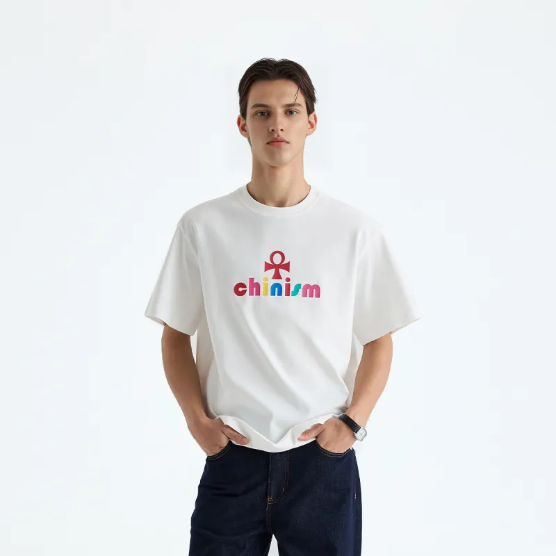 CHINISM T Shirts Unisex Raw White-3