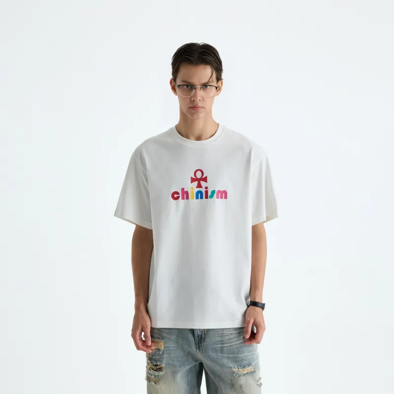CHINISM T Shirts Unisex Raw White-4
