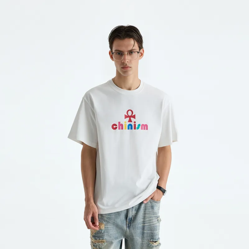 CHINISM T Shirts Unisex Raw White-7