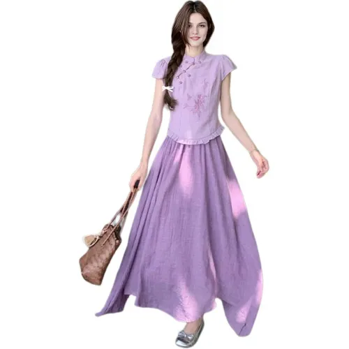 JECCI FIVE Two Piece Skirt Sets Women's