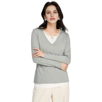 FAWENXIANGZI Knitwear Women's Gray