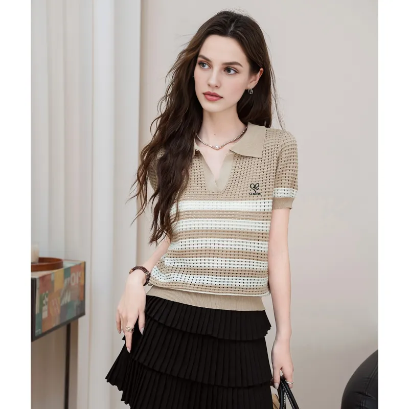 FAWENXIANGZI Regular T Shirt Women's-1