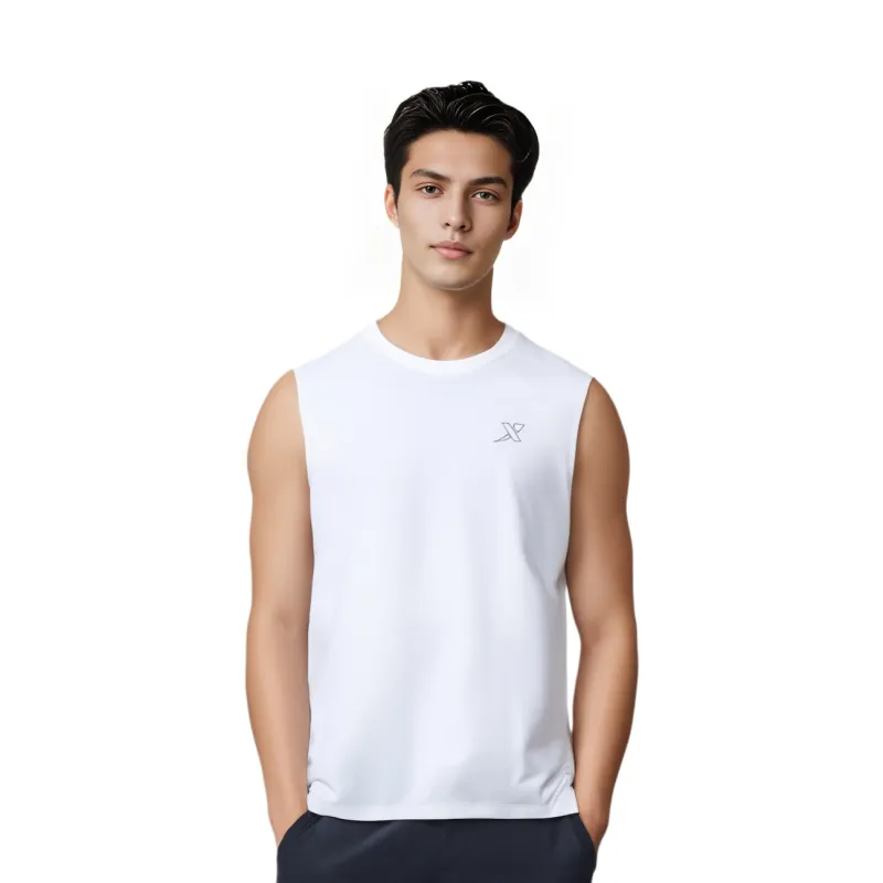 XTEP Tank Top Men's Pearl White-1