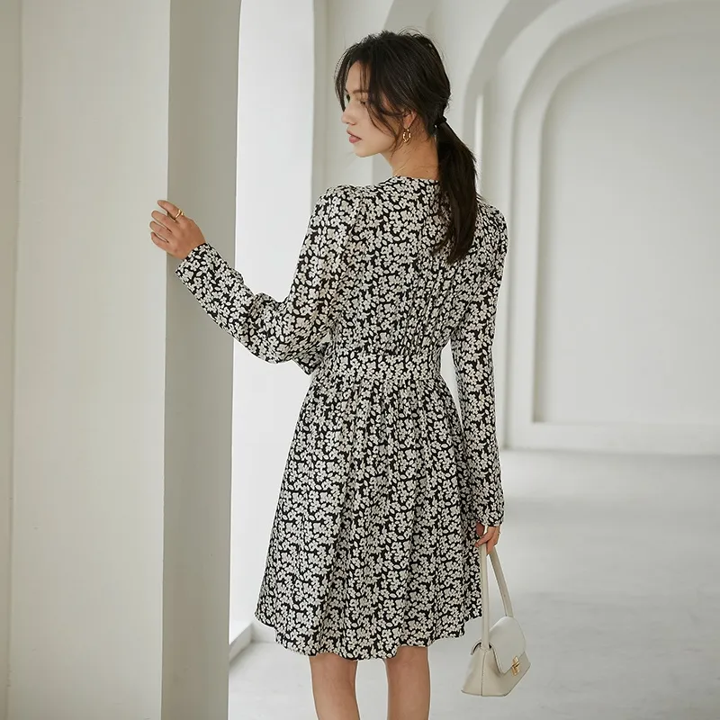 Dajia Poetry Long Sleeved Dress Women's-2