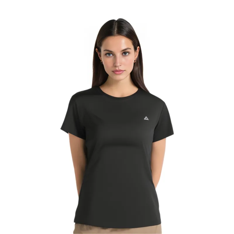 PEAK T Shirts Women's Black-2