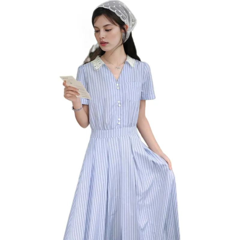 Alxnan Short Sleeved Dress Women's-4