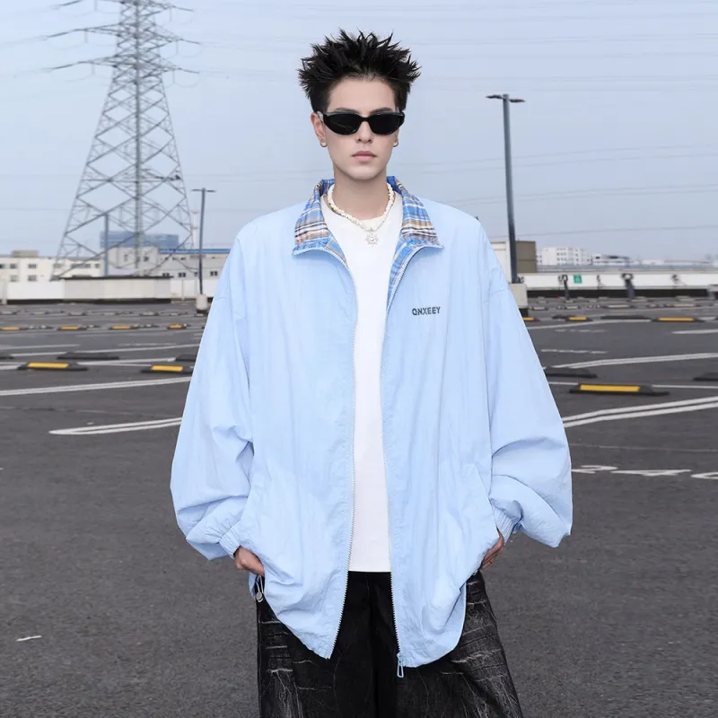 Qnxeey Sun Protection Clothing Unisex-13