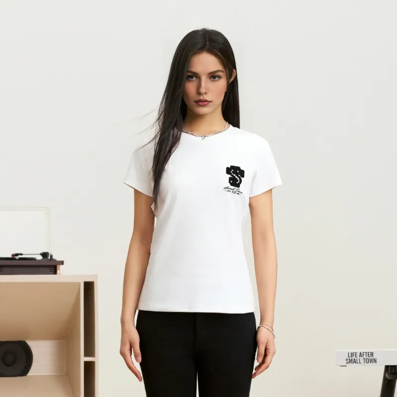 STK SMALL TOWN KID T Shirt Women's-8
