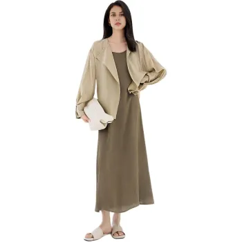 IHIMI Shirts Women's Honey Tea Brown