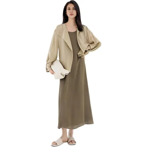 IHIMI Shirts Women's Honey Tea Brown