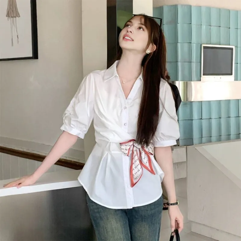 GUOZHEN Shirts Women's-1