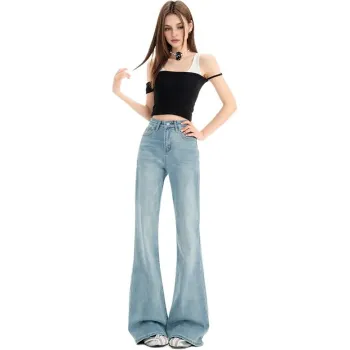 Ordifen Jeans Women's Light Blue