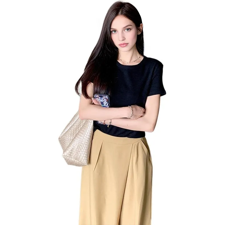 Dior Beauty Set in Sleeve T Shirt Women's-4