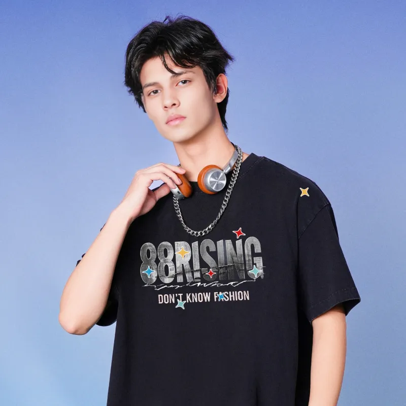 88rising T-Shirts Unisex Jet Black-4