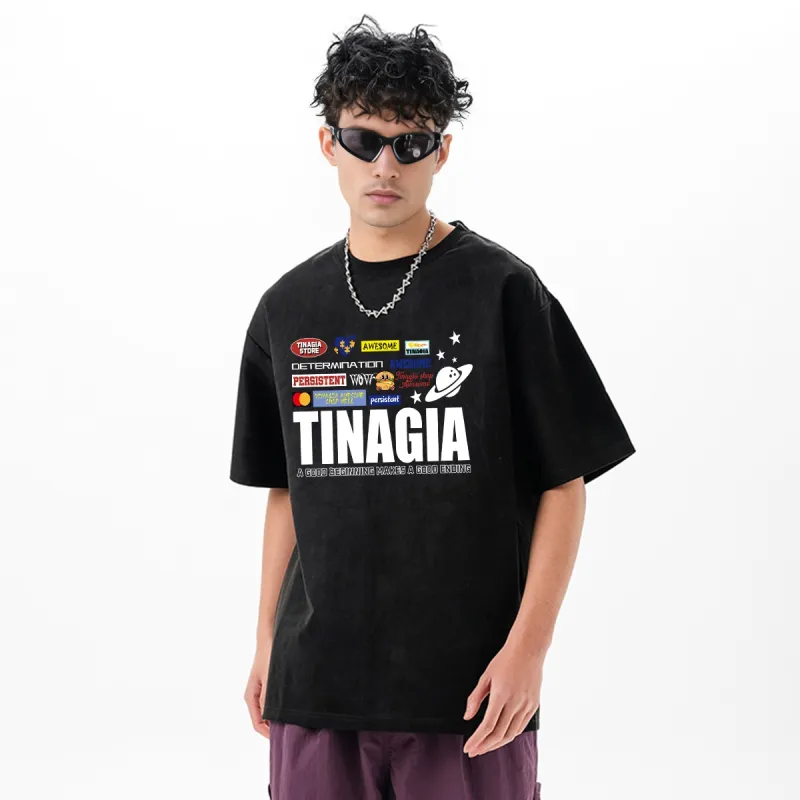 TINA GIA T Shirts Unisex-3