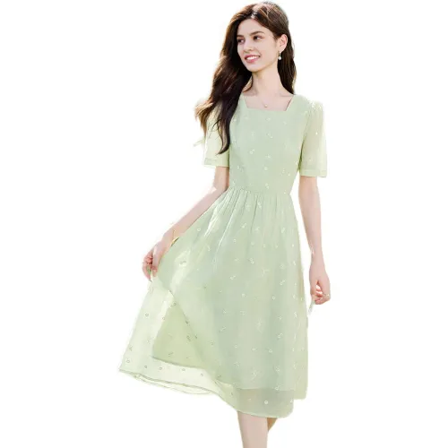 Like The Age Of Water Short Sleeved Dress Women's
