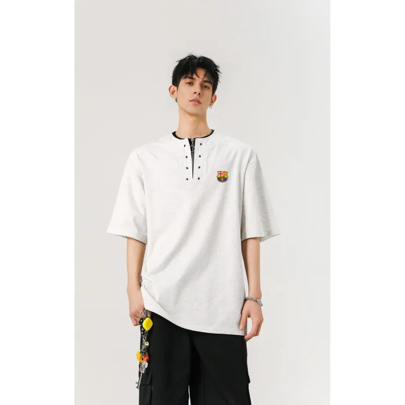 FCB ARCELONA T Shirts Unisex-3