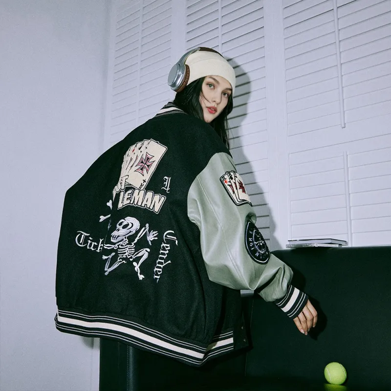 LEMANISM Baseball Jacket Unisex-7