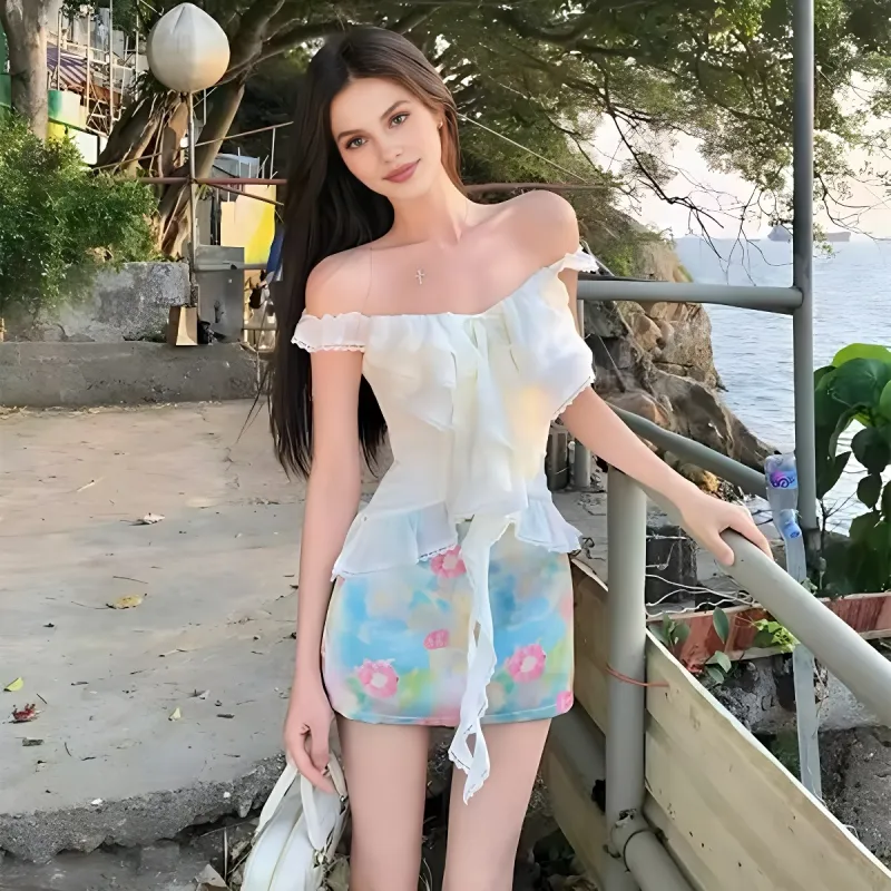 TENNE GIRL Two Piece Skirt Sets Women's-2