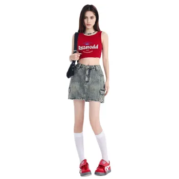 YINLEI Denim Short Skirts Women's