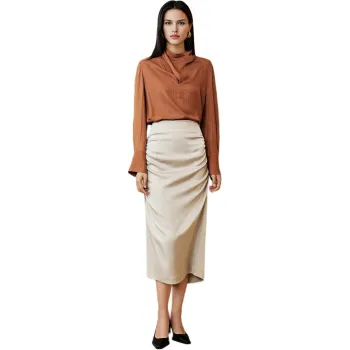 INSUN Shirts Women's Amber Orange