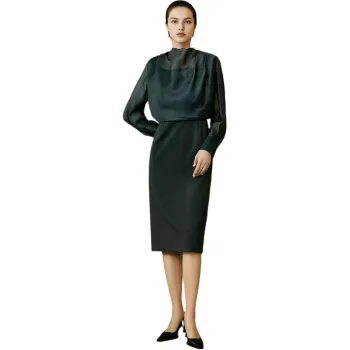 INSUN Long Sleeved Dress Women's