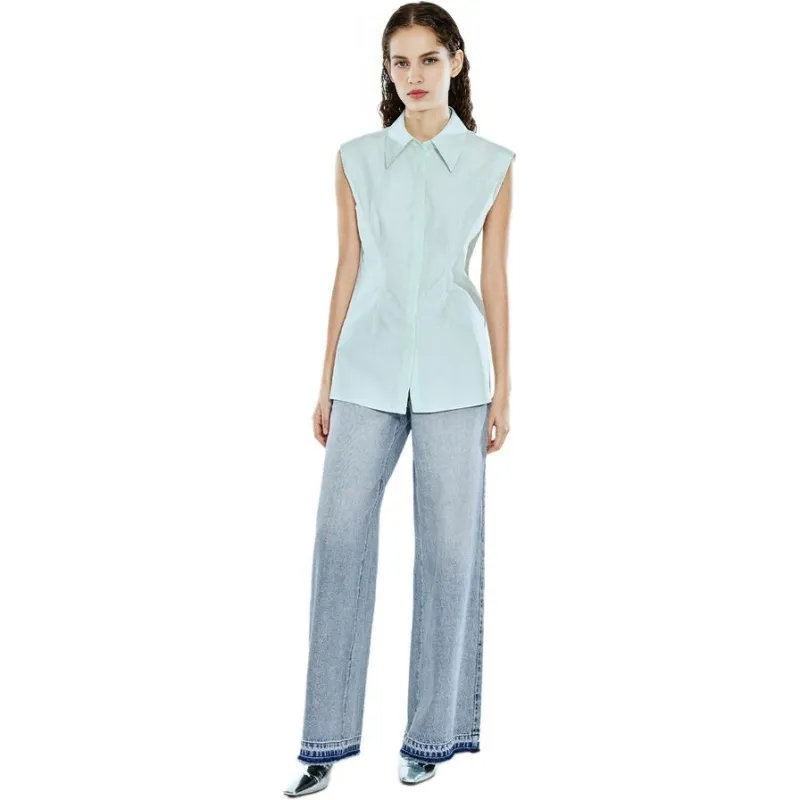 COVERINS Shirts Women's Light Green-1
