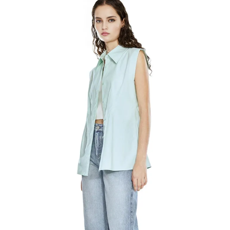 COVERINS Shirts Women's Light Green-2